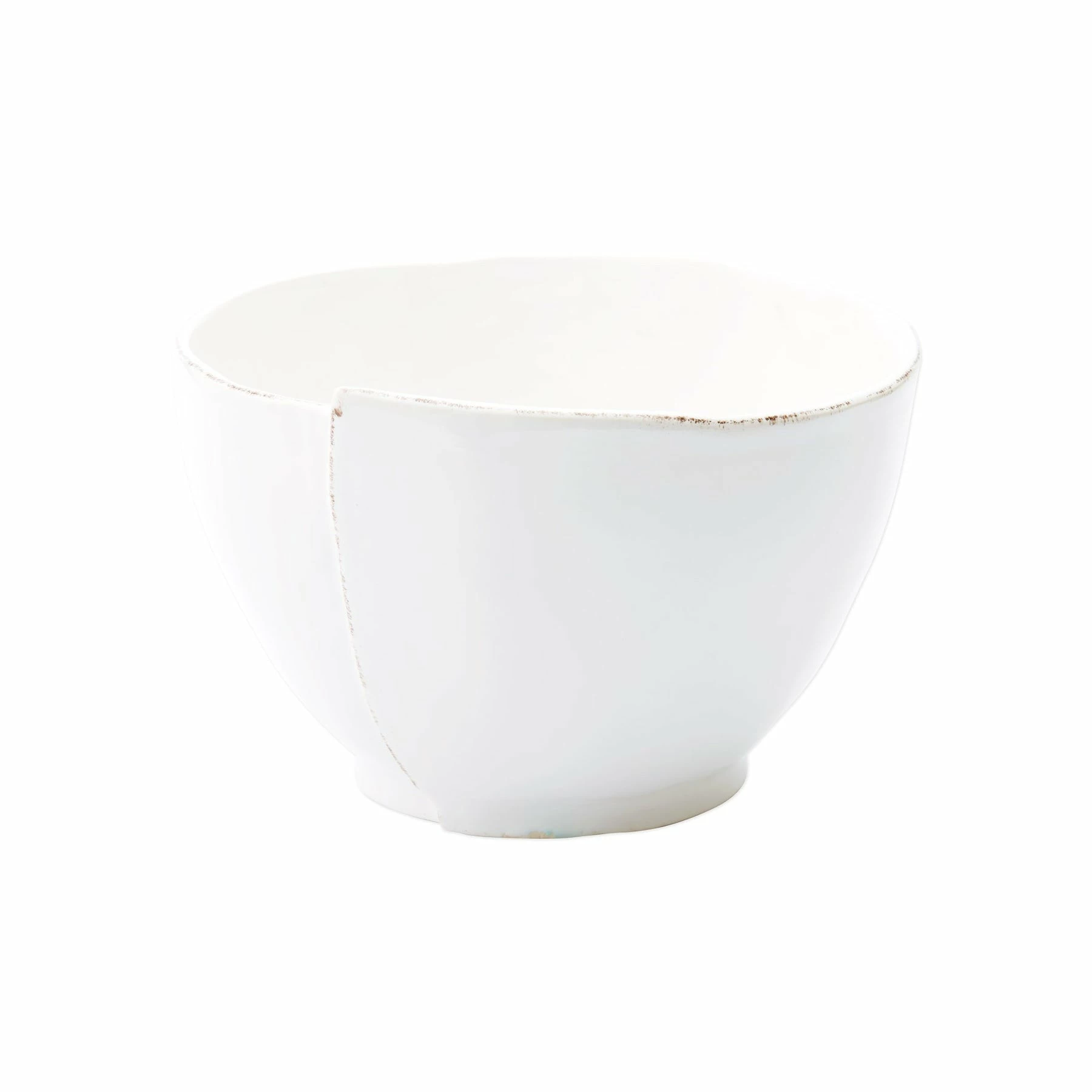 Vietri Lastra White 4-Piece Serving Bowls Set 2 Vietri Lastra White 4-Piece Serving Bowls Set - Image 2