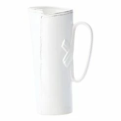Vietri Lastra White Tavern Pitcher