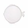 Vietri Melamine Lastra Fish White Salad Plate