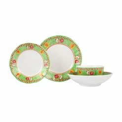 Vietri Melamine Campagna Gallina Four-Piece Place Setting