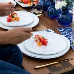 Vietri Melamine Lastra White Salad Plate 10 Vietri Melamine Lastra White Salad Plate -VIETRI SHOP MLAS W2301 2100 web2 1800x1800