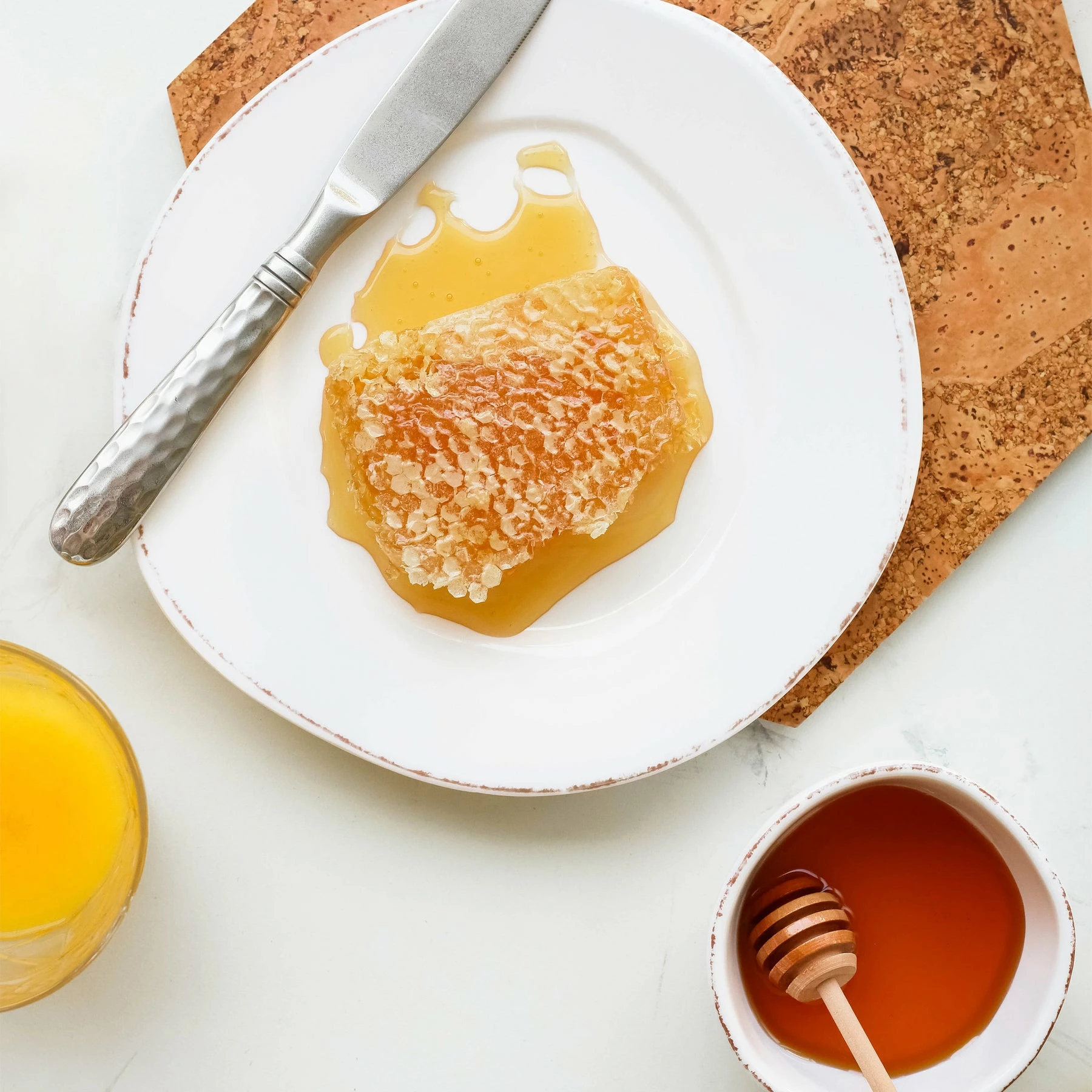 Vietri Melamine Lastra White Salad Plate 5 Vietri Melamine Lastra White Salad Plate - Image 5