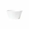 Vietri Melamine Lastra White Stacking Cereal Bowl