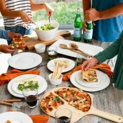 Vietri Melamine Lastra White Large Stacking Serving Bowl -VIETRI SHOP MLAS W23022 LSALT 3 1800x1800