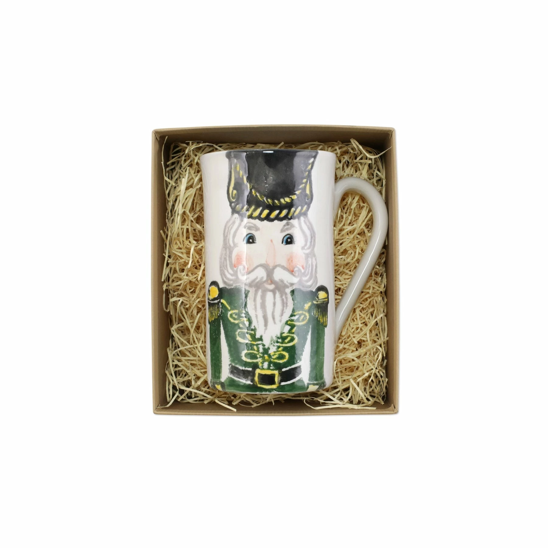 Vietri Nutcrackers Latte Mug W/ Soldier 1 Vietri Nutcrackers Latte Mug W/ Soldier