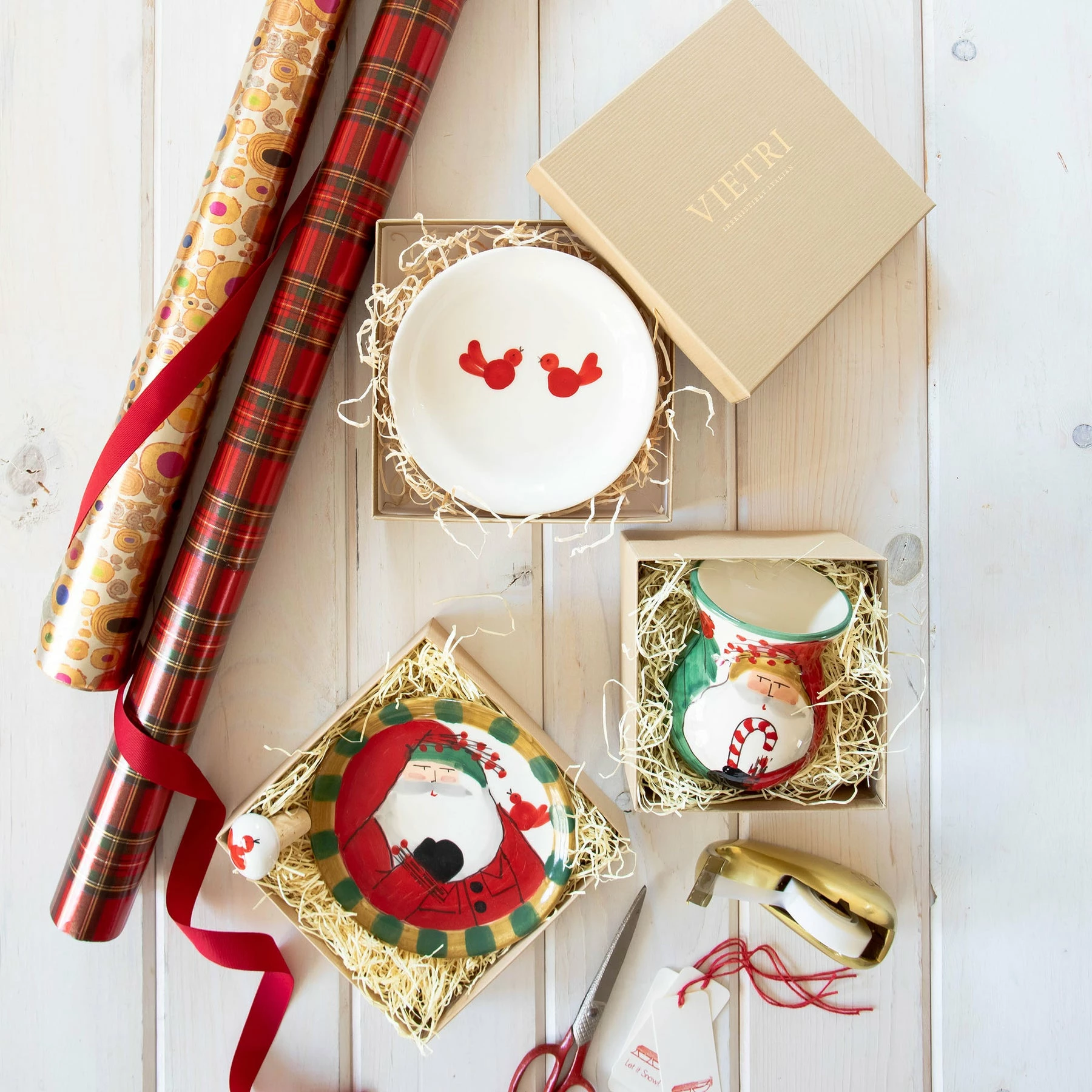 Vietri Old St. Nick Ti Penso Plate 4 Vietri Old St. Nick Ti Penso Plate - Image 4