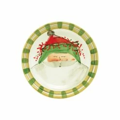 Vietri Old St. Nick Assorted Round Salad Plates - Set Of 4 -VIETRI SHOP OSN 7802B 2100 web1 d4fde0aa c7b1 404d 97a1 cc4d4a38a537 1800x1800
