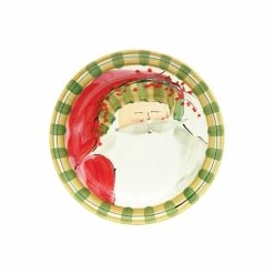 Vietri Old St. Nick Assorted Round Salad Plates - Set Of 4 -VIETRI SHOP OSN 7802D 2100 web1 b6e7cde4 971c 44d5 a870 23312ebdfeea 1800x1800