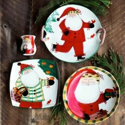 Vietri Old St. Nick Round Shallow Bowl W/ Train -VIETRI SHOP OSN 78103 LSALT 1 1800x1800
