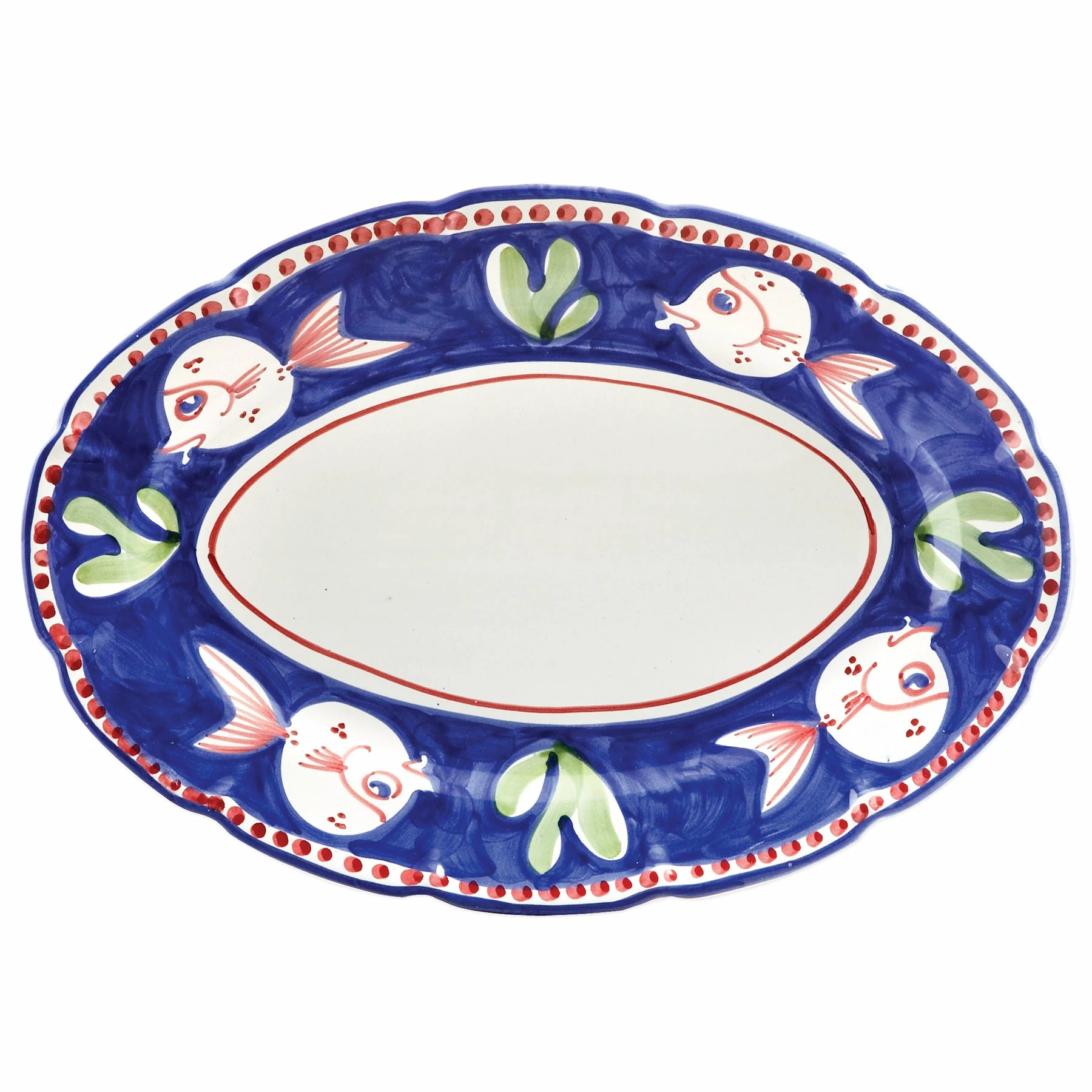 Vietri Campagna Pesce Oval Platter 1 Vietri Campagna Pesce Oval Platter
