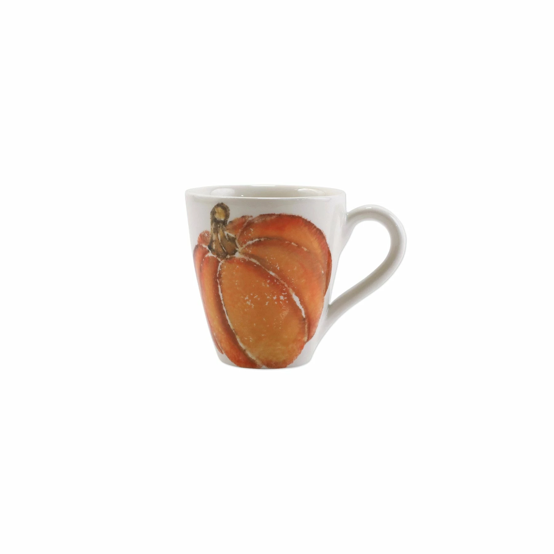 Vietri Pumpkins Mug - Orange Small Pumpkin 1 Vietri Pumpkins Mug - Orange Small Pumpkin