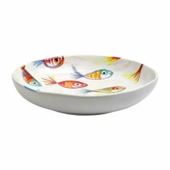 Vietri Pesci Colorati Shallow Bowl