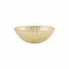 Vietri Rufolo Glass Gold Crocodile Small Bowl