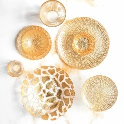 Vietri Rufolo Glass Gold Crocodile Service Plate/Charger 5 Vietri Rufolo Glass Gold Crocodile Service Plate/Charger -VIETRI SHOP RUF 5228 LSALT 1 1800x1800