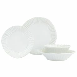 Vietri Incanto Stone Stripe Four-Piece Place Setting