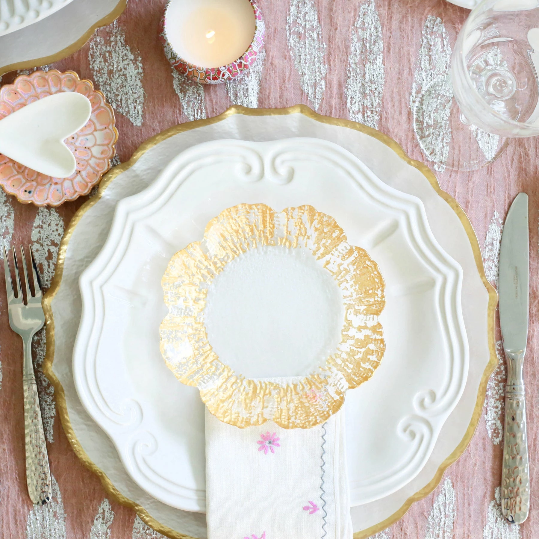 Vietri Incanto Stone Baroque Dinner Plate 5 Vietri Incanto Stone Baroque Dinner Plate - Image 5