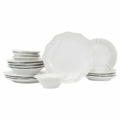 Vietri Incanto Stone Assorted Sixteen-Piece Place Setting
