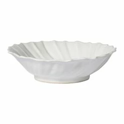 Vietri Incanto Stone Ruffle Large Bowl