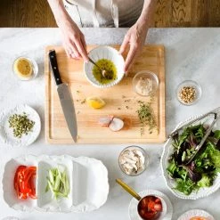 Vietri Incanto Stone White Stripe Small Serving Bowl 9 Vietri Incanto Stone White Stripe Small Serving Bowl -VIETRI SHOP SINC W1130 LSALT 2 1800x1800