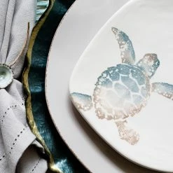 Vietri Tartaruga Turtle With Tail Salad Plate 9 Vietri Tartaruga Turtle With Tail Salad Plate -VIETRI SHOP TAR 9701D LSALT 4 1800x1800