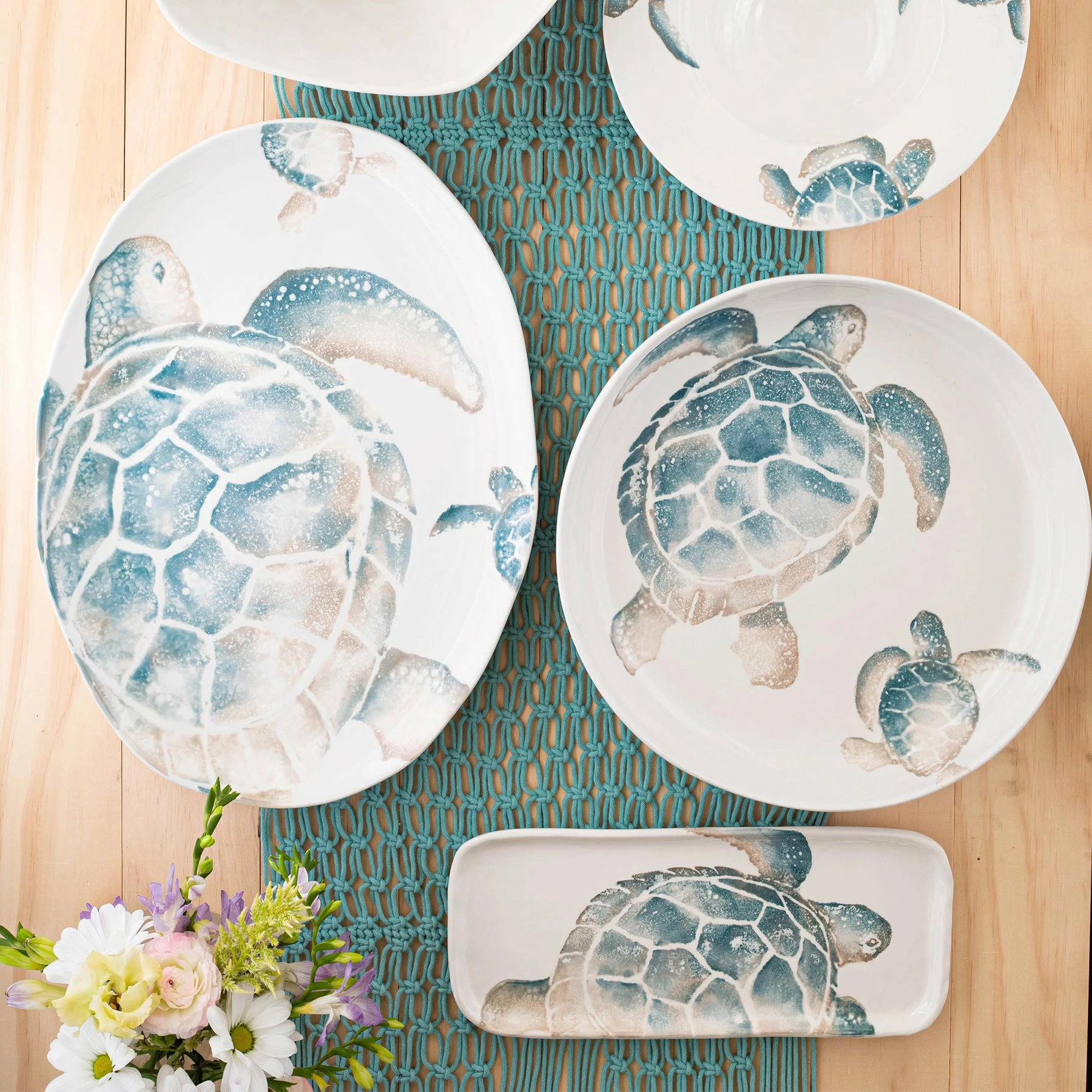 Vietri Tartaruga Round Shallow Bowl 3 Vietri Tartaruga Round Shallow Bowl - Image 3