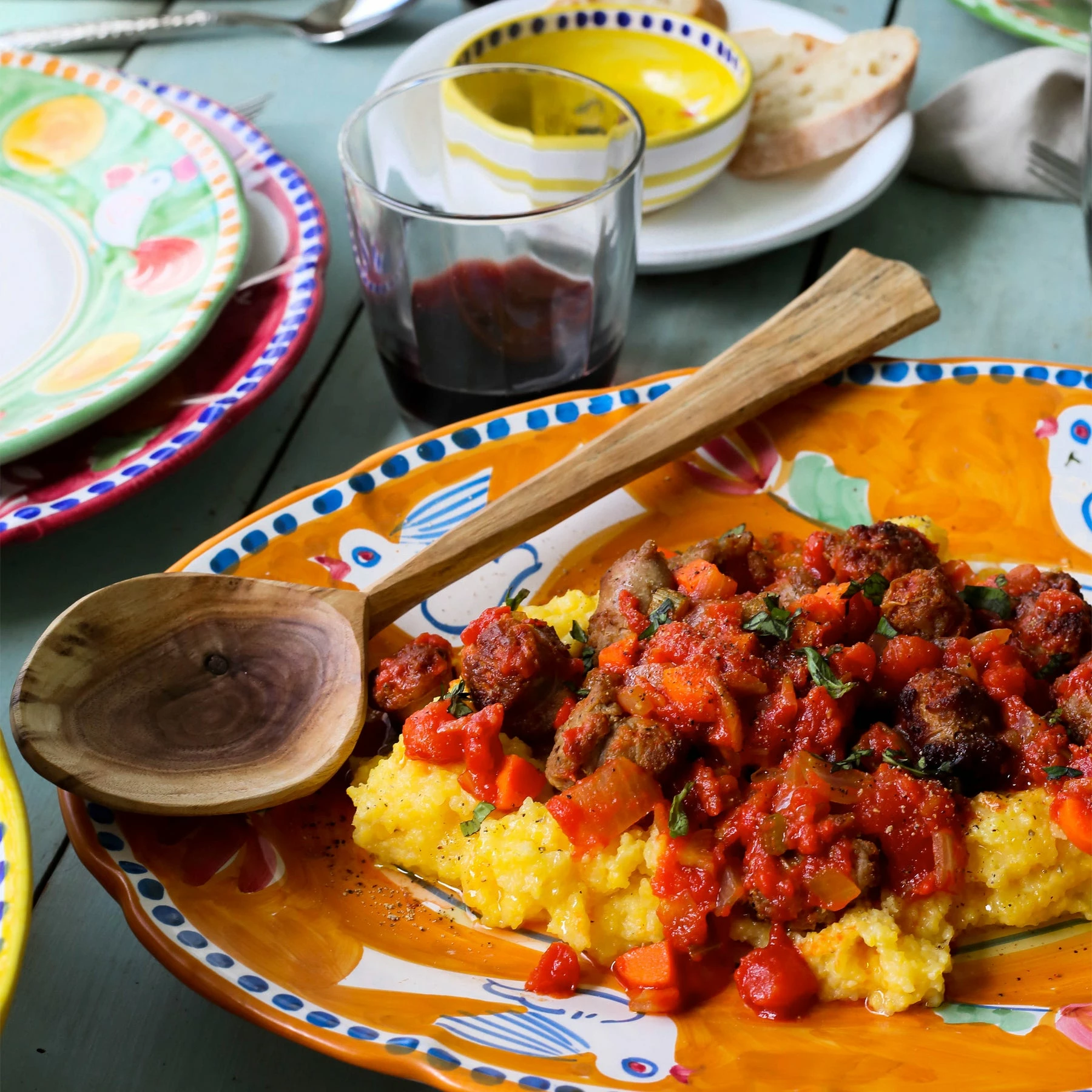 Vietri Campagna Uccello Oval Platter 4 Vietri Campagna Uccello Oval Platter - Image 4