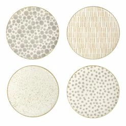 Viva By VIETRI Earth Assorted Dinner Plates - Set Of 4