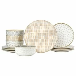Viva By VIETRI Earth Assorted 12-Piece Place Setting