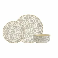 Viva By VIETRI Earth Bubble 3-Piece Place Setting