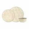 Viva By VIETRI Earth Bamboo 3-Piece Place Setting