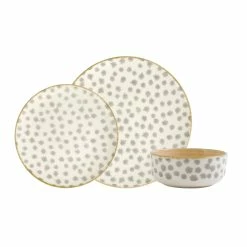 Viva By VIETRI Earth Flower 3-Piece Place Setting