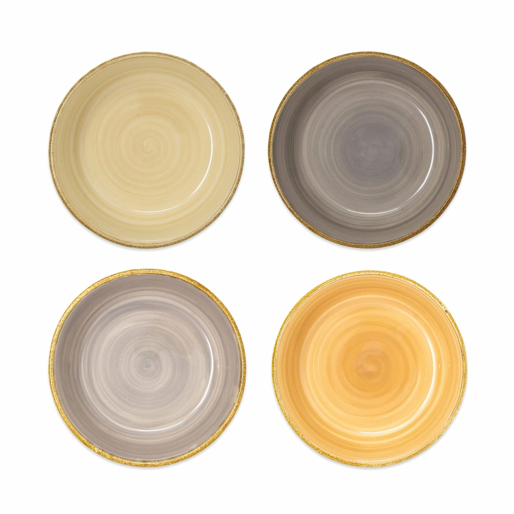 Viva By VIETRI Earth Assorted 12-Piece Place Setting 4 Viva By VIETRI Earth Assorted 12-Piece Place Setting - Image 4