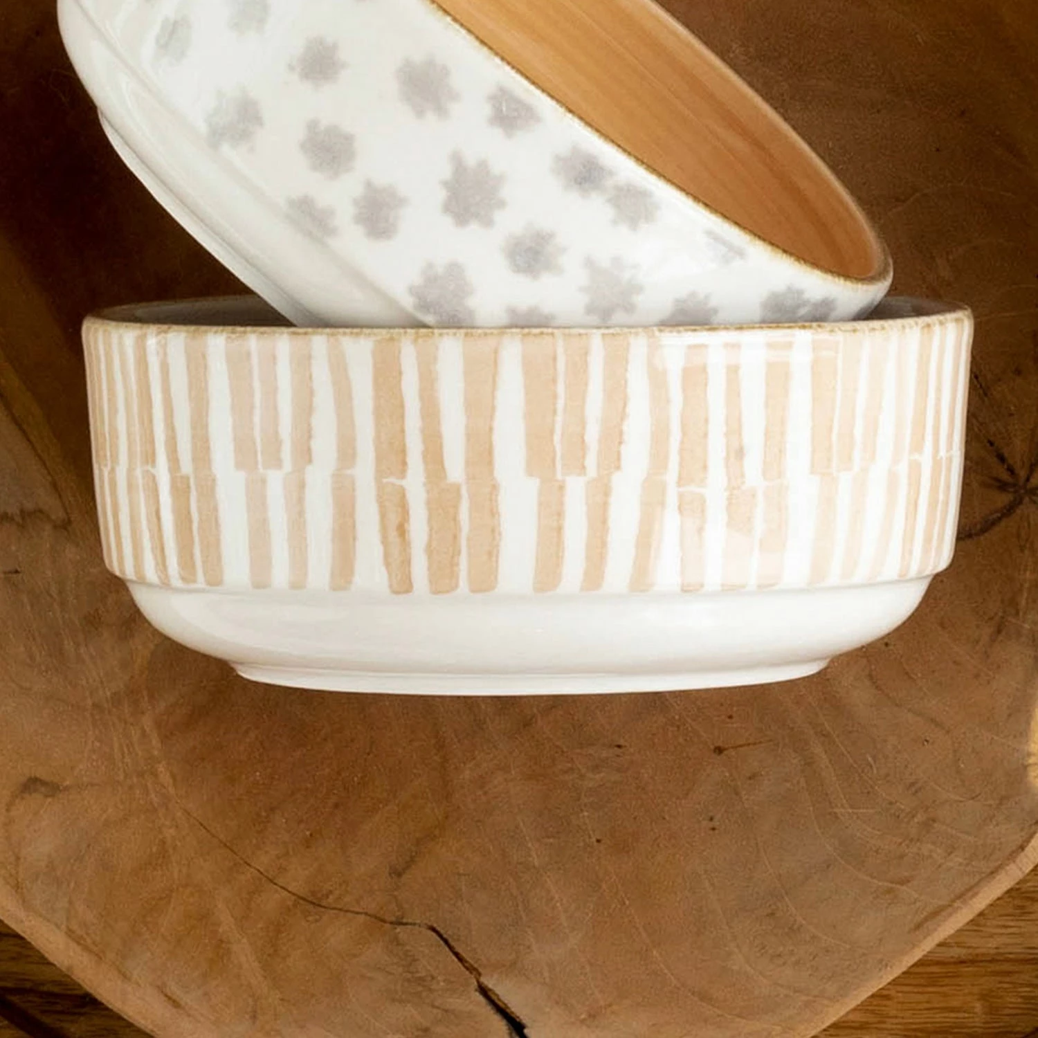 Viva By VIETRI Earth Bamboo Small Bowl 3 Viva By VIETRI Earth Bamboo Small Bowl - Image 3