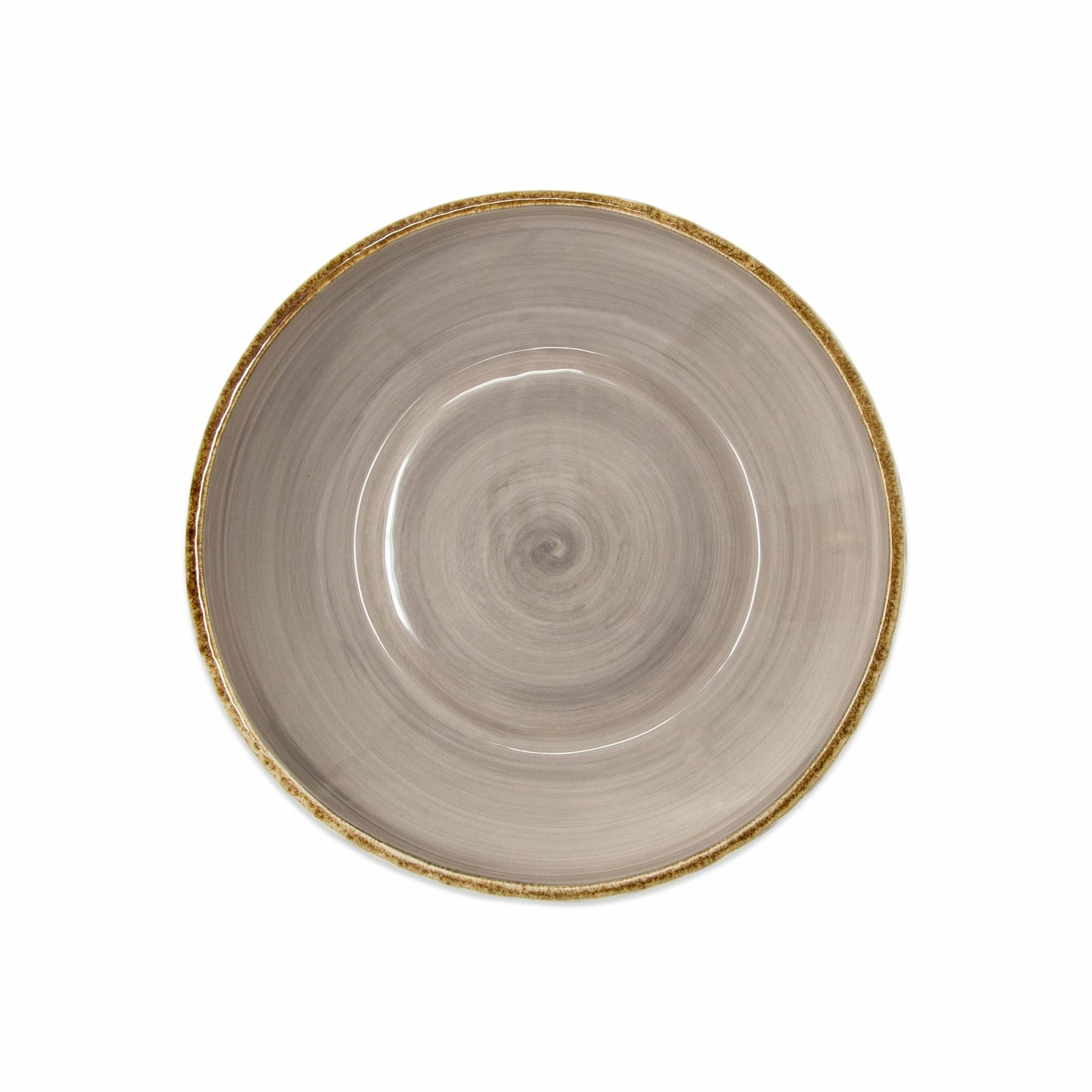 Viva By VIETRI Earth Flower Medium Shallow Bowl 2 Viva By VIETRI Earth Flower Medium Shallow Bowl - Image 2