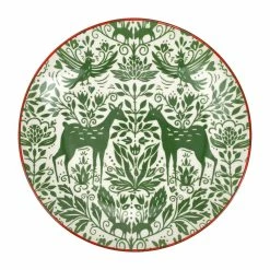 Viva By VIETRI Mistletoe Medium Serving Bowl