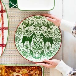 Viva By VIETRI Mistletoe Medium Serving Bowl -VIETRI SHOP VMIL 003031 2100 web3 1800x1800