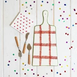 Viva By VIETRI Mistletoe Plaid Cheese Board -VIETRI SHOP VMIL 003069 LSALT 1 1800x1800