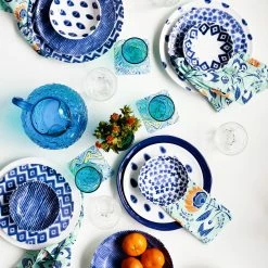 Viva By VIETRI Santorini Flower Condiment Bowl -VIETRI SHOP VSAN 003003C LSALT 10 1800x1800