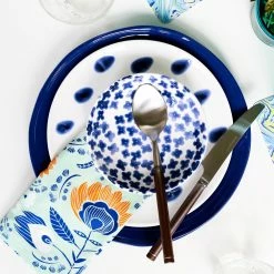 Viva By VIETRI Santorini Flower Condiment Bowl -VIETRI SHOP VSAN 003003C LSALT 11 1800x1800