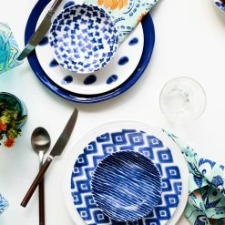 Viva By VIETRI Santorini Flower Condiment Bowl -VIETRI SHOP VSAN 003003C LSALT 12 1800x1800