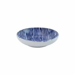 Viva By VIETRI Santorini Stripe Condiment Bowl