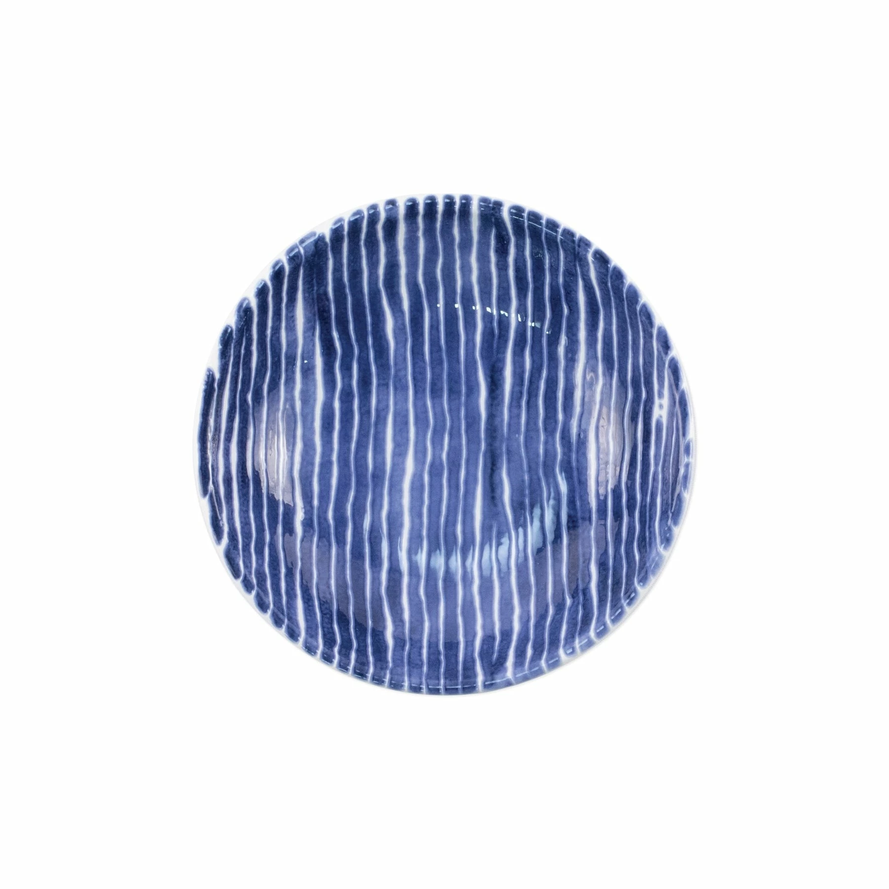 Viva By VIETRI Santorini Stripe Condiment Bowl 2 Viva By VIETRI Santorini Stripe Condiment Bowl - Image 2