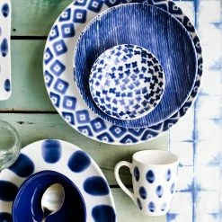 Viva By VIETRI Santorini Dot Small Oval Platter -VIETRI SHOP VSAN 003024 LSALT 2 1800x1800