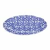 Viva By VIETRI Santorini Flower Narrow Oval Platter