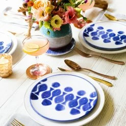 Viva By VIETRI Santorini Fish Salad Plate -VIETRI SHOP VSAN F003001 LSALT 8 1800x1800