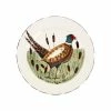 Vietri Wildlife Pheasant Dinner Plate