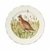 Vietri Wildlife Quail Dinner Plate