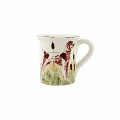 Vietri Wildlife Spaniel Mug